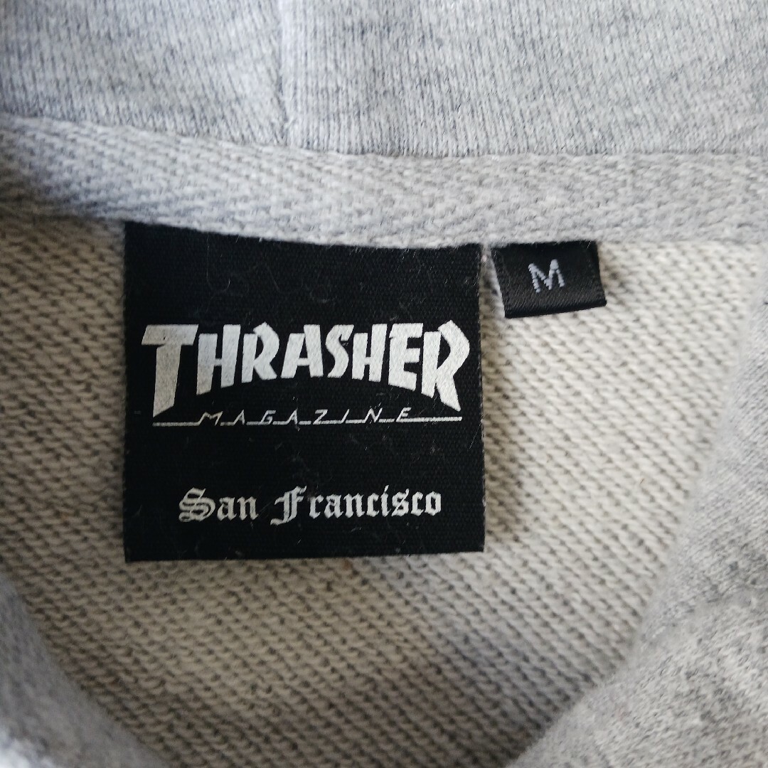 THRASHER(スラッシャー)のスラッシャー THRASHER  プルオーバーパーカー スポーツ/アウトドアのスポーツ/アウトドア その他(スケートボード)の商品写真