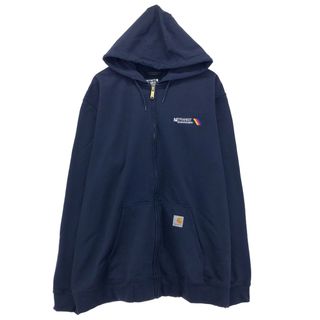 カーハート(carhartt)の古着 カーハート Carhartt Loose Fit スウェットフルジップパーカー メンズXL /eaa420378(スウェット)