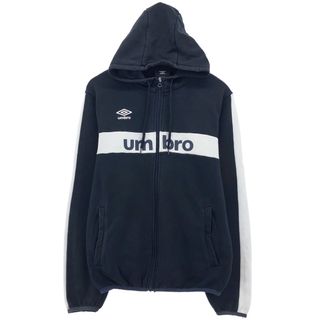 アンブロ(UMBRO)の古着 アンブロ UMBRO スウェットフルジップパーカー メンズM /eaa420381(スウェット)