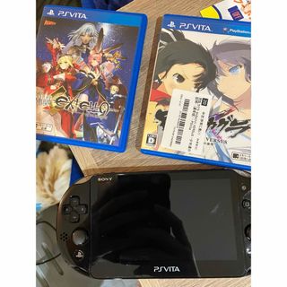 プレイステーションヴィータ(PlayStation Vita)のPlayStation vita 閃乱カグラ fate extraセット(家庭用ゲームソフト)