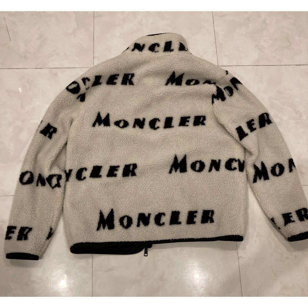 MONCLER　ボア　ブルゾン　リバーシブル　L