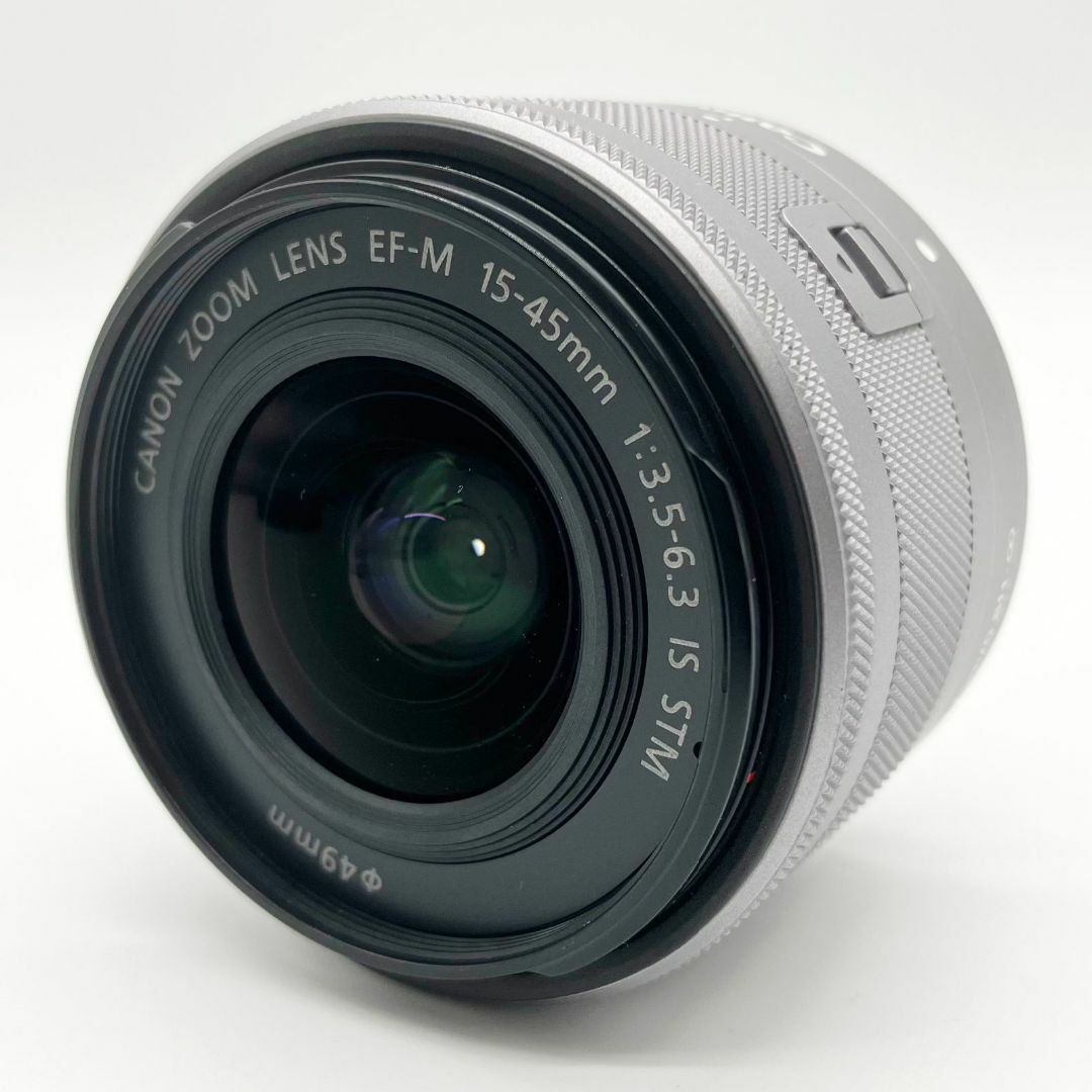 Canon(キヤノン)の■ Canon キャノン EF-M15-45mm F3.5-6.3IS STM スマホ/家電/カメラのカメラ(レンズ(ズーム))の商品写真
