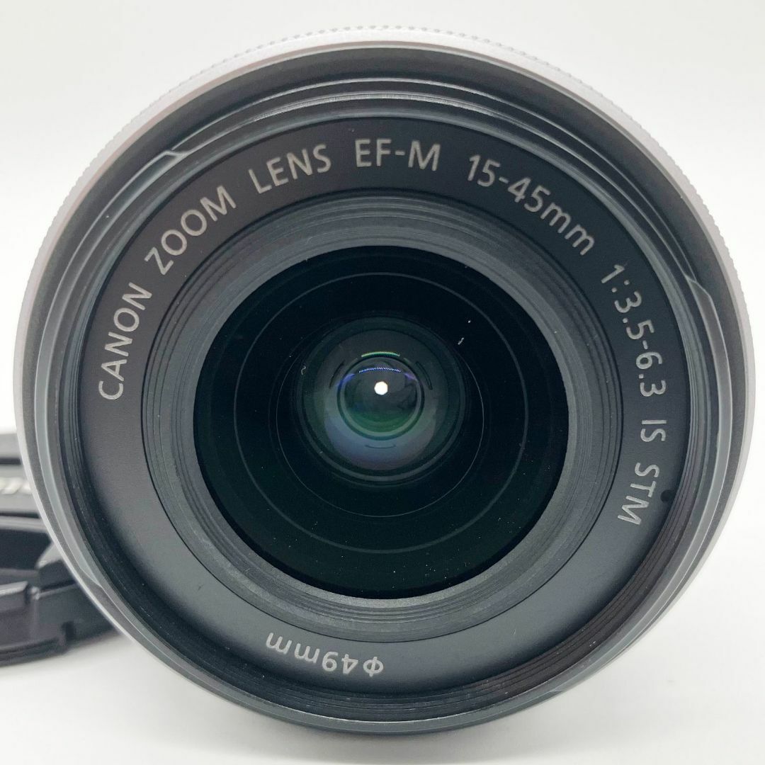Canon(キヤノン)の■ Canon キャノン EF-M15-45mm F3.5-6.3IS STM スマホ/家電/カメラのカメラ(レンズ(ズーム))の商品写真