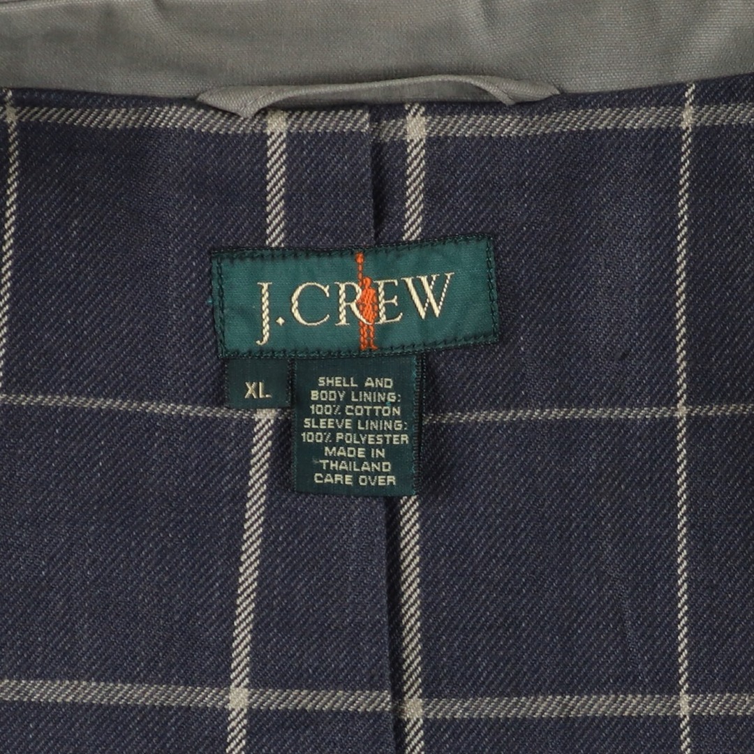 J.Crew(ジェイクルー)の古着 90年代 ジェイクルー J.Crew ステンカラーコート バルマカーンコート メンズXL ヴィンテージ /eaa409780 メンズのジャケット/アウター(ステンカラーコート)の商品写真