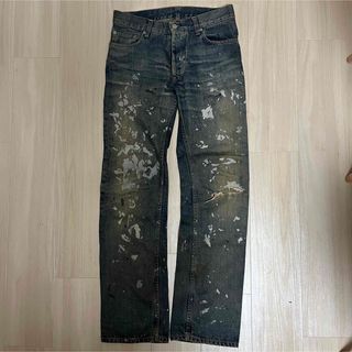 ヘルムートラング(HELMUT LANG)のHELMUT LANG PAINTED JEANS ヘルムートラング(デニム/ジーンズ)