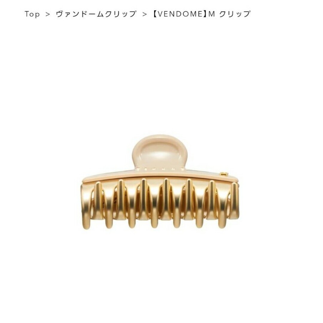 Alexandre de Paris(アレクサンドルドゥパリ)の新品☆アレクサンドル ドゥ パリ VENDOME CLIP (M) レディースのヘアアクセサリー(バレッタ/ヘアクリップ)の商品写真