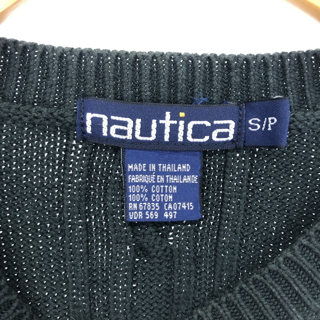 NAUTICA(ノーティカ)の古着 90年代 ノーティカ NAUTICA コットンニットセーター レディースM ヴィンテージ /eaa408869 レディースのトップス(ニット/セーター)の商品写真