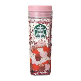 スターバックス(Starbucks)のバレンタイン 2024 ウォーターインタンブラー チョコレート 473ml(タンブラー)