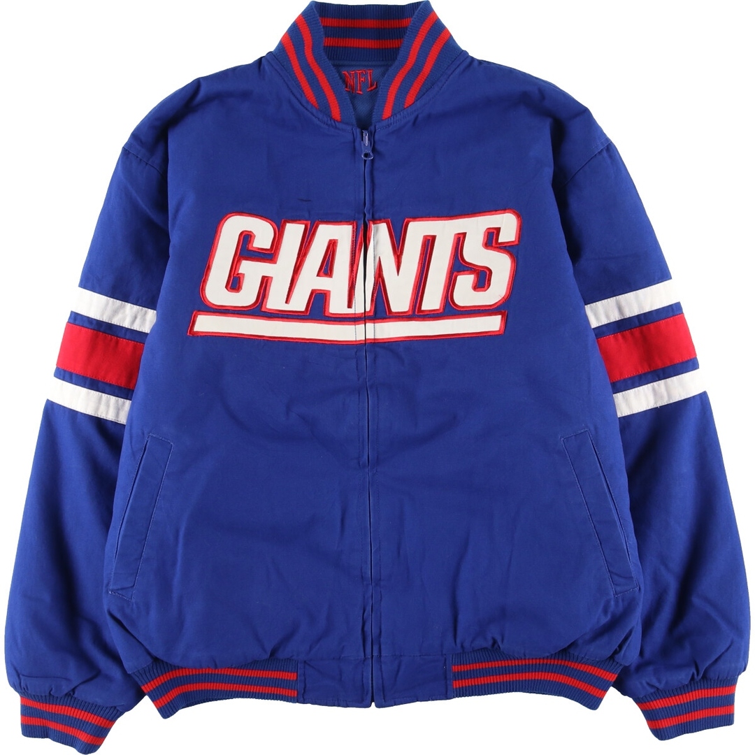 古着 NFL NEWYORK GIANTS ニューヨークジャイアンツ 中綿入り バック 