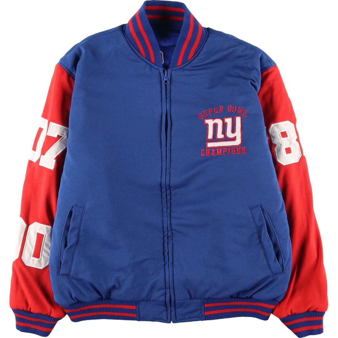 古着 NFL NEWYORK GIANTS ニューヨークジャイアンツ 中綿入り バック 