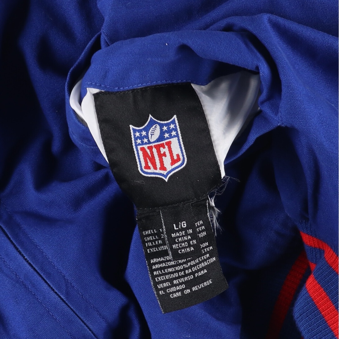 古着 NFL NEWYORK GIANTS ニューヨークジャイアンツ 中綿入り バック