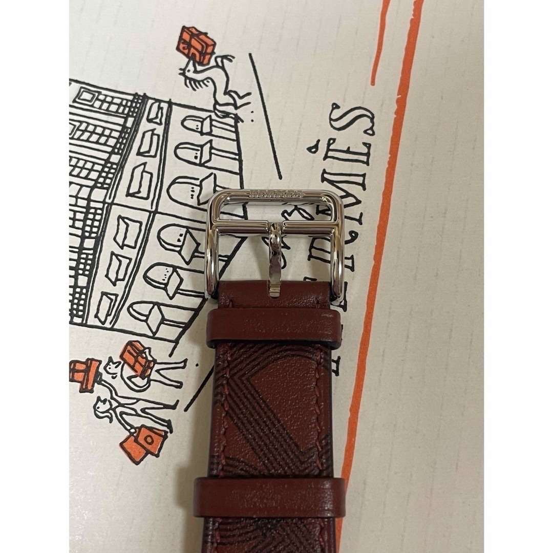 Hermes(エルメス)のApple Watch HERMES レザーバンド メンズの時計(レザーベルト)の商品写真