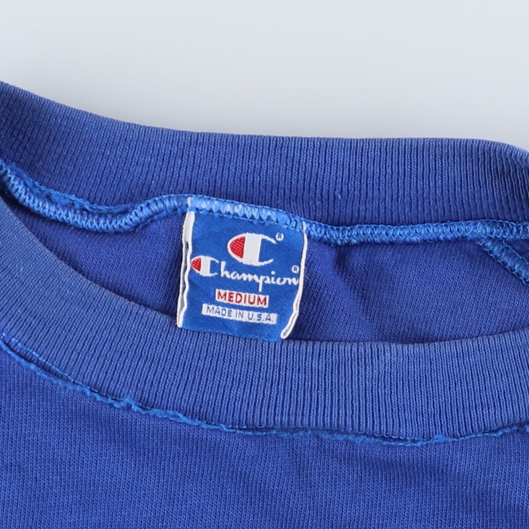 Champion(チャンピオン)の古着 90年代 チャンピオン Champion 目無し 無地 ブランクスウェットシャツ トレーナー USA製 レディースL ヴィンテージ /eaa416742 レディースのトップス(トレーナー/スウェット)の商品写真