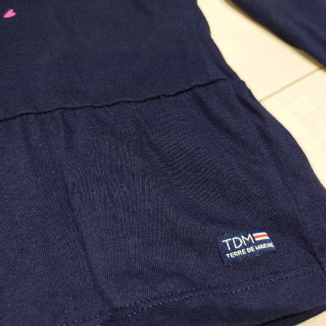 PETIT BATEAU(プチバトー)のテールドマラン　長袖　114cm キッズ/ベビー/マタニティのキッズ服女の子用(90cm~)(Tシャツ/カットソー)の商品写真