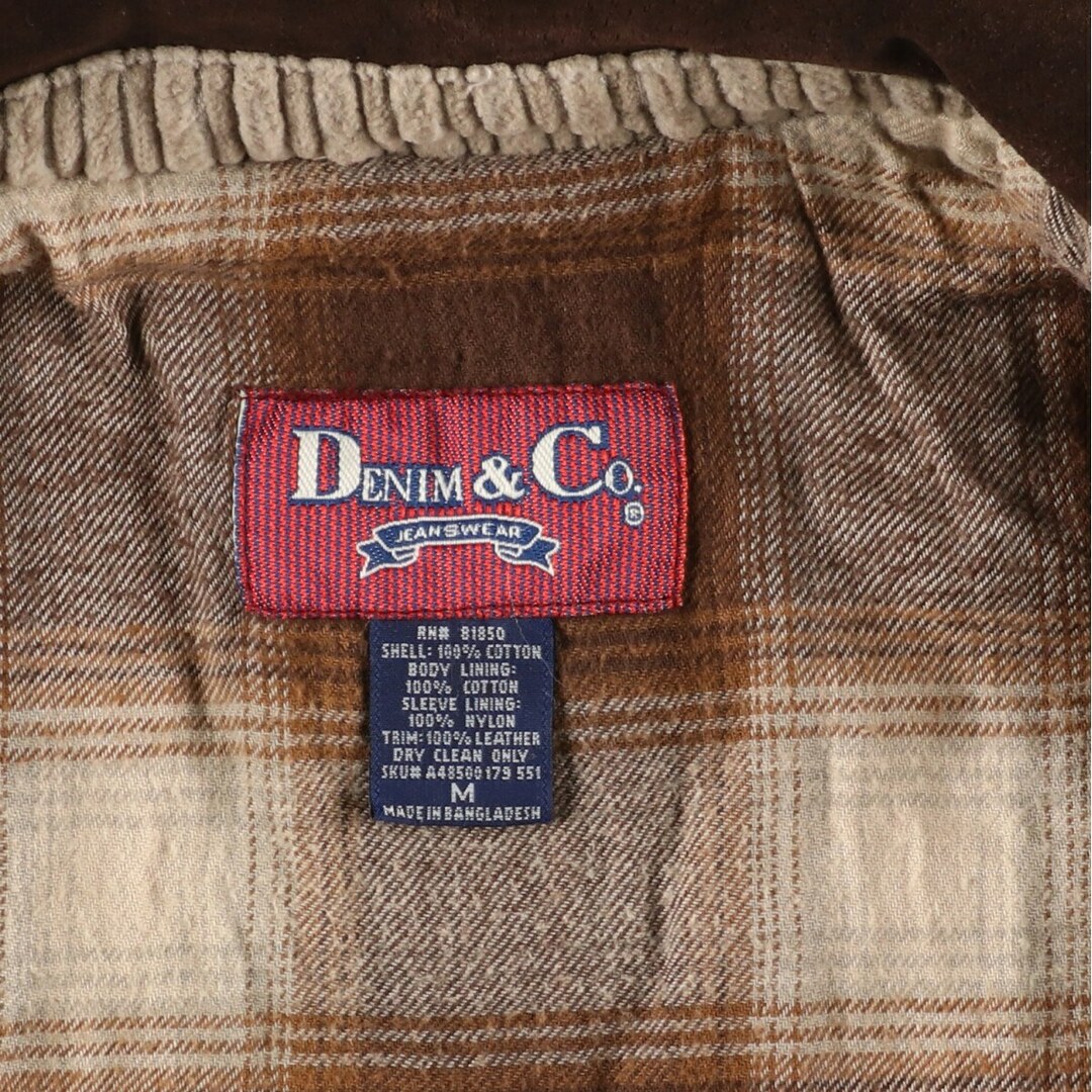 古着 DENIM&CO. コーデュロイジャケット メンズM /eaa416145 メンズのジャケット/アウター(Gジャン/デニムジャケット)の商品写真