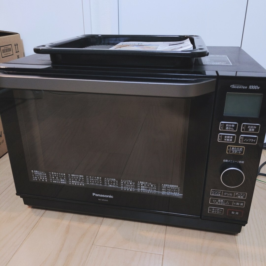 Panasonic/パナソニック/NE-MS265/オーブンレンジエレック/26L/2019年 Panasonic/パナソニック/NE-MS265/オーブンレンジエレック/26L/2019年