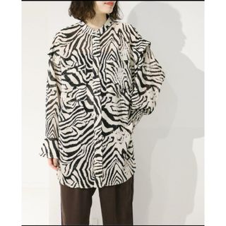 シティショップ(CITYSHOP)のCITYSHOP ZEBRA PRINT SHIRT(シャツ/ブラウス(長袖/七分))