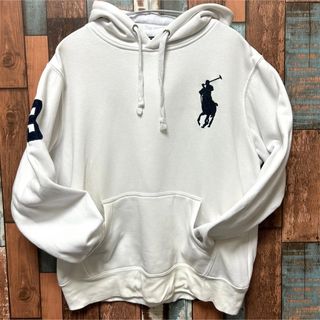 ポロラルフローレン(POLO RALPH LAUREN)のPOLO Ralph Lauren パーカー　ホワイト　サイズ:L(パーカー)