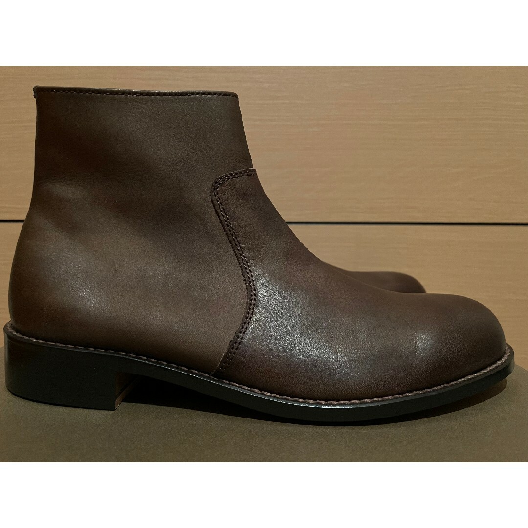 PADRONE(パドローネ)のPADRONE ブーツ 40 deep brown パドローネ サイドジップ メンズの靴/シューズ(ブーツ)の商品写真