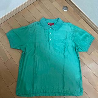 シュプリーム(Supreme)のSupreme シュプリーム Silk Polo Shirt(ポロシャツ)