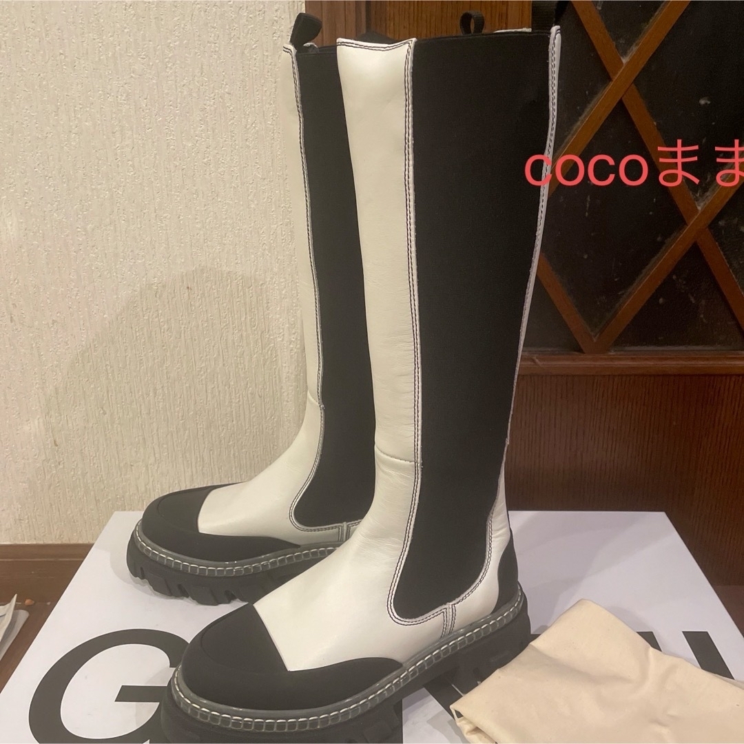 GANNI ロングブーツ39 レディースの靴/シューズ(ブーツ)の商品写真