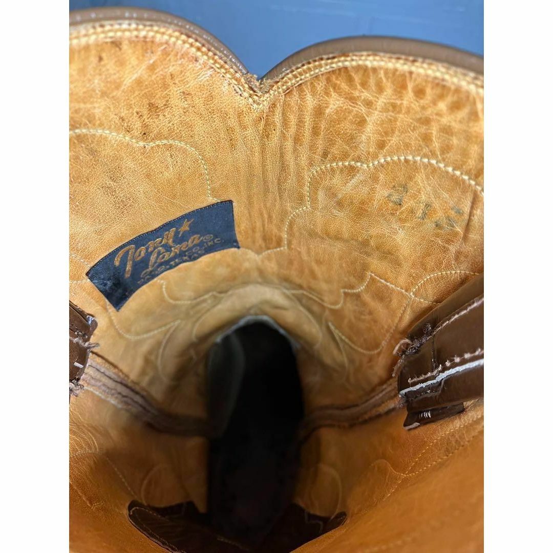 トニーラマ Tony Lama 黒タグ ウエスタンブーツ USA製 レディースの靴/シューズ(ブーツ)の商品写真
