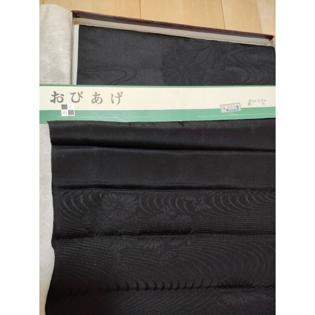 【未使用】喪の京袋帯＆帯揚げセット レディースの水着/浴衣(帯)の商品写真