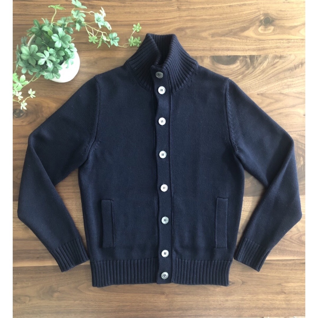 超美品】ZANONEザノーネCHIOTOチオトKYOTOキョート44ネイビー 超美品】ZANONEザノーネCHIOTOチオトKYOTOキョート44ネイビー