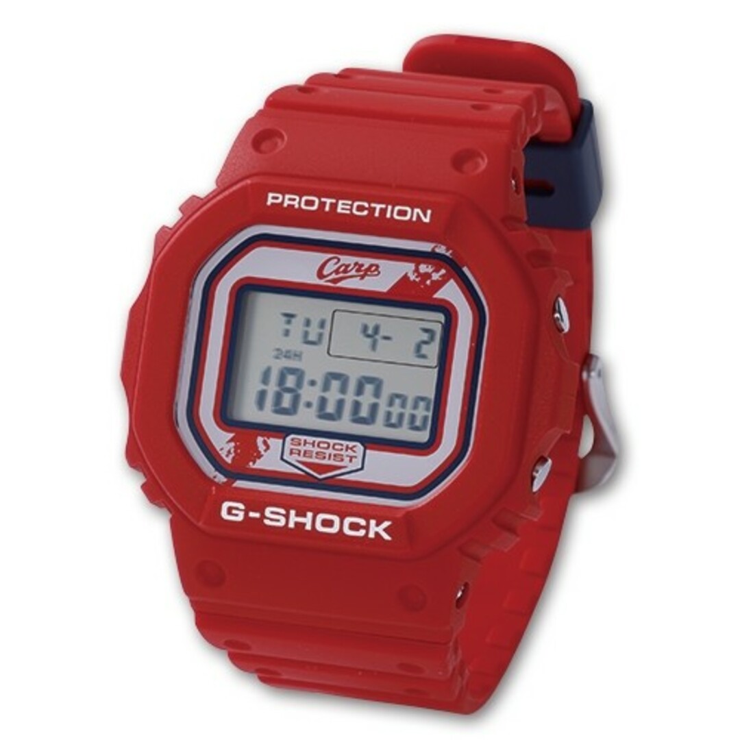 G-SHOCK(ジーショック)の広島カープG-SHOCK2024年モデルDW-5600 メンズの時計(腕時計(デジタル))の商品写真