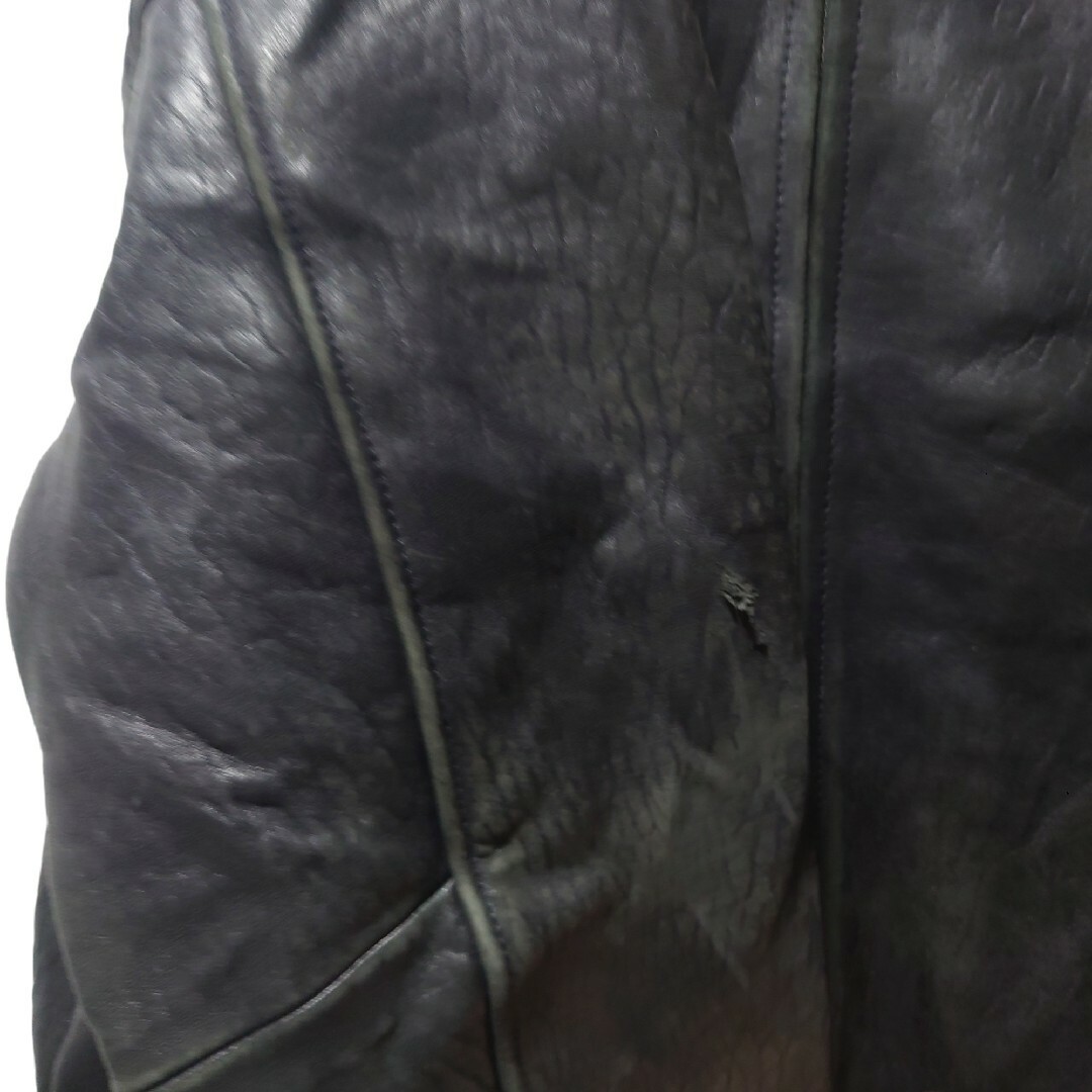 Columbia】本革 裏地キルティング レザージャケット S-319 Columbia】本革 裏地キルティング レザージャケット S-319