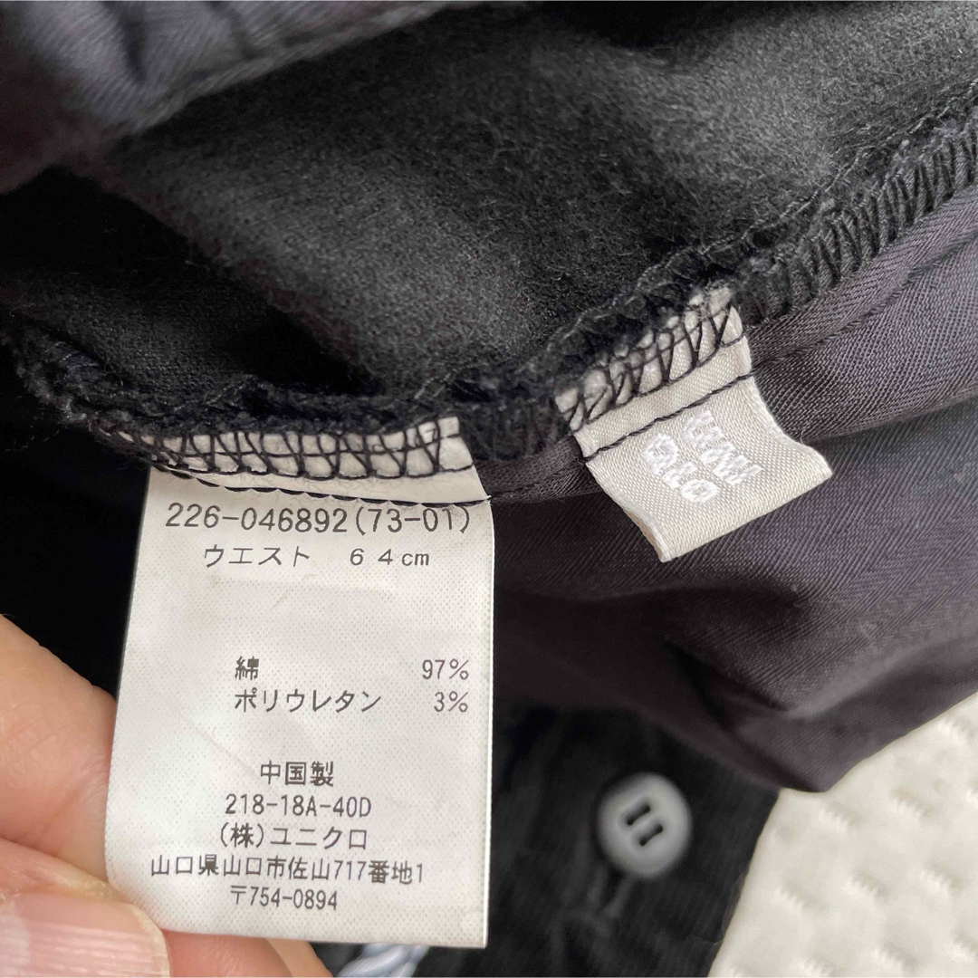 UNIQLO(ユニクロ)の未使用タグ付き　UNIQLO ユニクロ　コーデュロイ　ショートパンツ　W64 レディースのパンツ(ショートパンツ)の商品写真