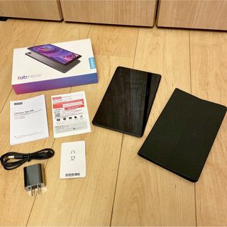 レノボ(Lenovo)の値下げ 美品 純正ケース付き Lenovo Tab HD M8 TB-8505F(タブレット)