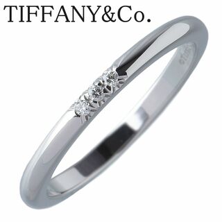 ティファニー(Tiffany & Co.)のティファニー ダイヤ リング クラシック バンド フォーエバー 3PD 約12.5号 幅2.0mm PT950 新品仕上げ済 TIFFANY【15910】(リング(指輪))