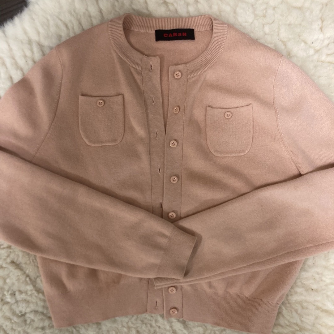 GABAN - CABAN カーディガン ピンク XSの通販 by CHIE|ギャバン GABAN - CABAN カーディガン ピンク XSの通販 by CHIE|ギャバン