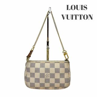 ルイヴィトン(LOUIS VUITTON)のルイヴィトン N58010 ダミエ アクセソワール ミニポシェット ミニポーチ(ポーチ)