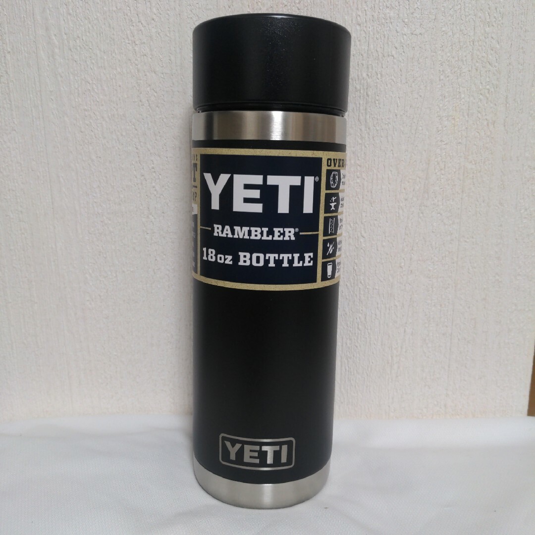 YETI(イエティ)のイエティ ランブラー 18oz ホットショット タンブラー ボトル ブラック スポーツ/アウトドアのアウトドア(その他)の商品写真