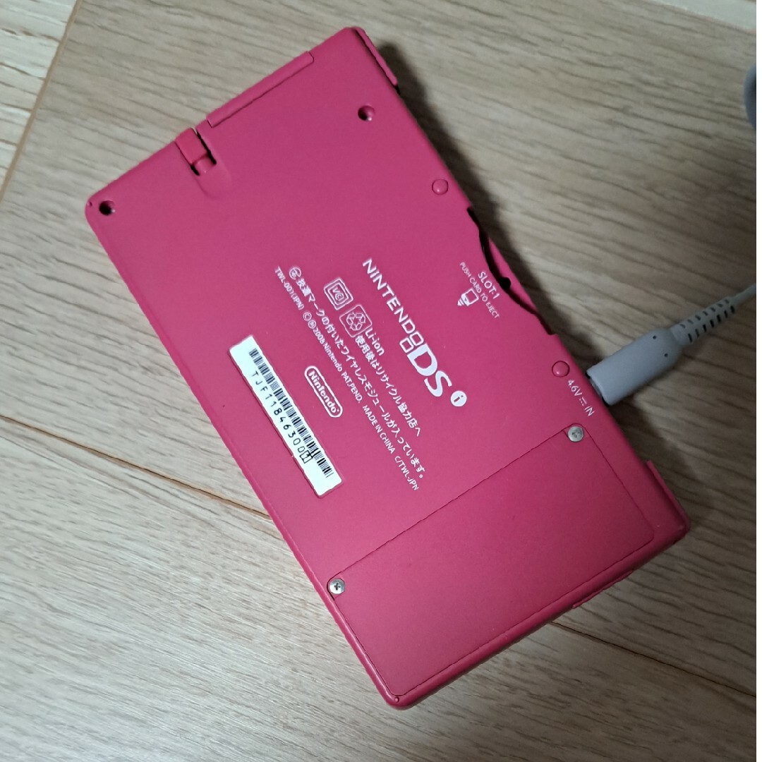 ニンテンドーDS(ニンテンドーDS)のNintendo NINTENDO DS 本体 ニンテンドー DSI PINK エンタメ/ホビーのゲームソフト/ゲーム機本体(携帯用ゲーム機本体)の商品写真