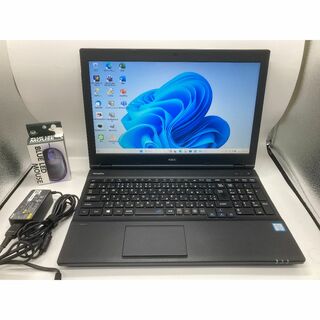 NEC VK24MX-U Corei5-6300U 新品SSD256GBDVDCD作成ソフト