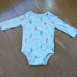 ベビーギャップ(babyGAP)のbabygap ロボット柄ロンパース 6-12m(ロンパース)