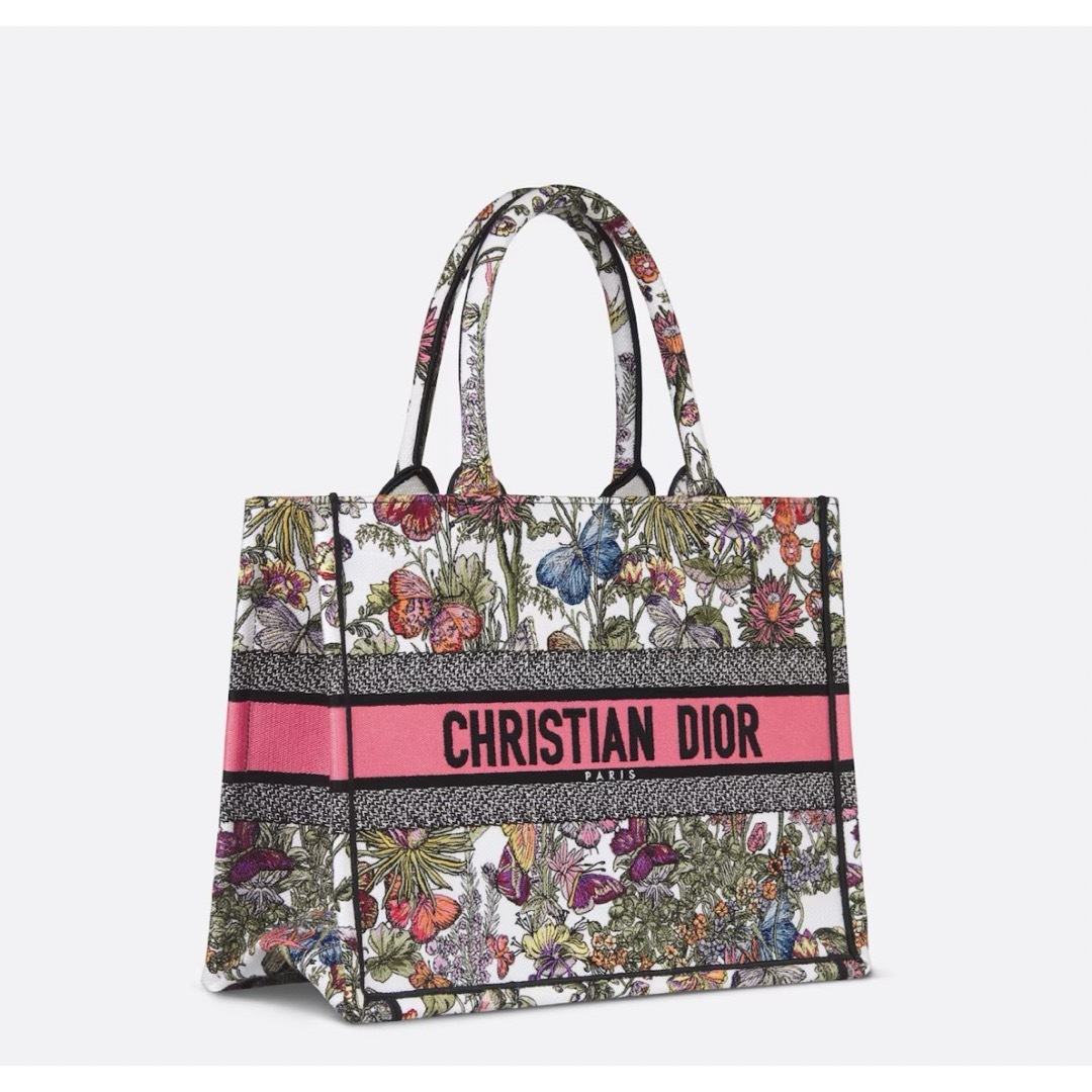 Christian Dior(クリスチャンディオール)の新作 新品 DIOR BOOK TOTE ミディアムバッグ バタフライ 蝶々 レディースのバッグ(トートバッグ)の商品写真