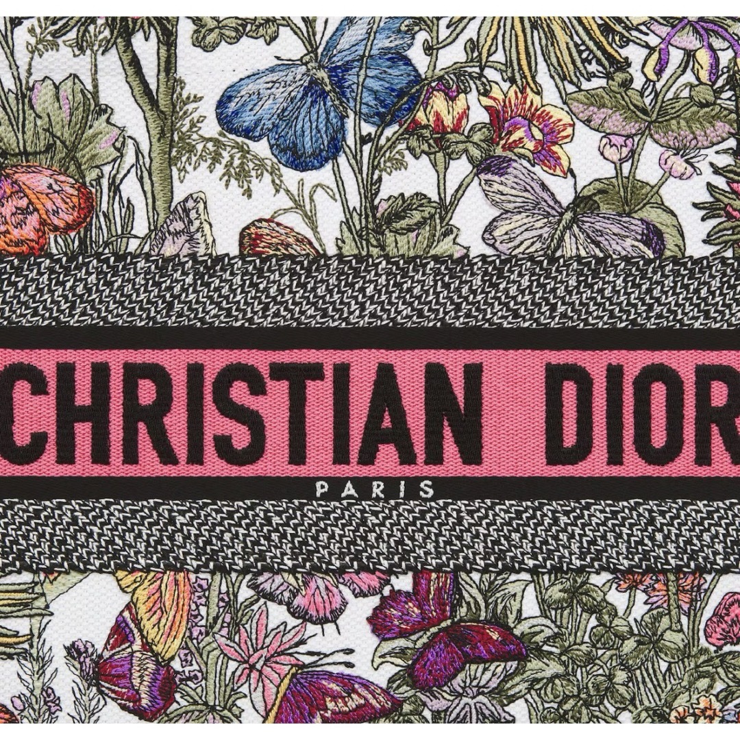 Christian Dior(クリスチャンディオール)の新作 新品 DIOR BOOK TOTE ミディアムバッグ バタフライ 蝶々 レディースのバッグ(トートバッグ)の商品写真