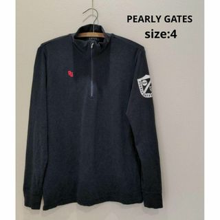 パーリーゲイツ(PEARLY GATES)のPEARLY GATES パーリーゲイツ ハーフジップ トップス フリース 4(ウエア)