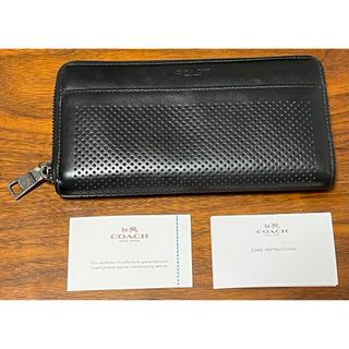 コーチ(COACH)のcoach 長財布　ラウンドファスナー(長財布)