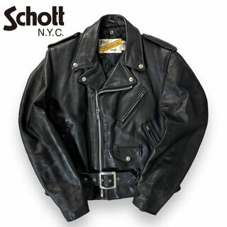 schott - schott 118 ライダースジャケット サイズ36 ジャンクの通販