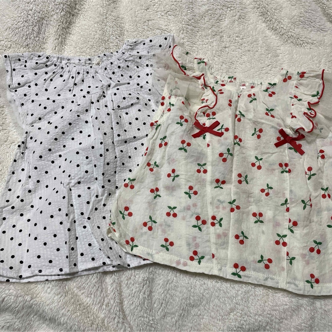 しまむら(シマムラ)のブラウス キッズ/ベビー/マタニティのキッズ服女の子用(90cm~)(ブラウス)の商品写真