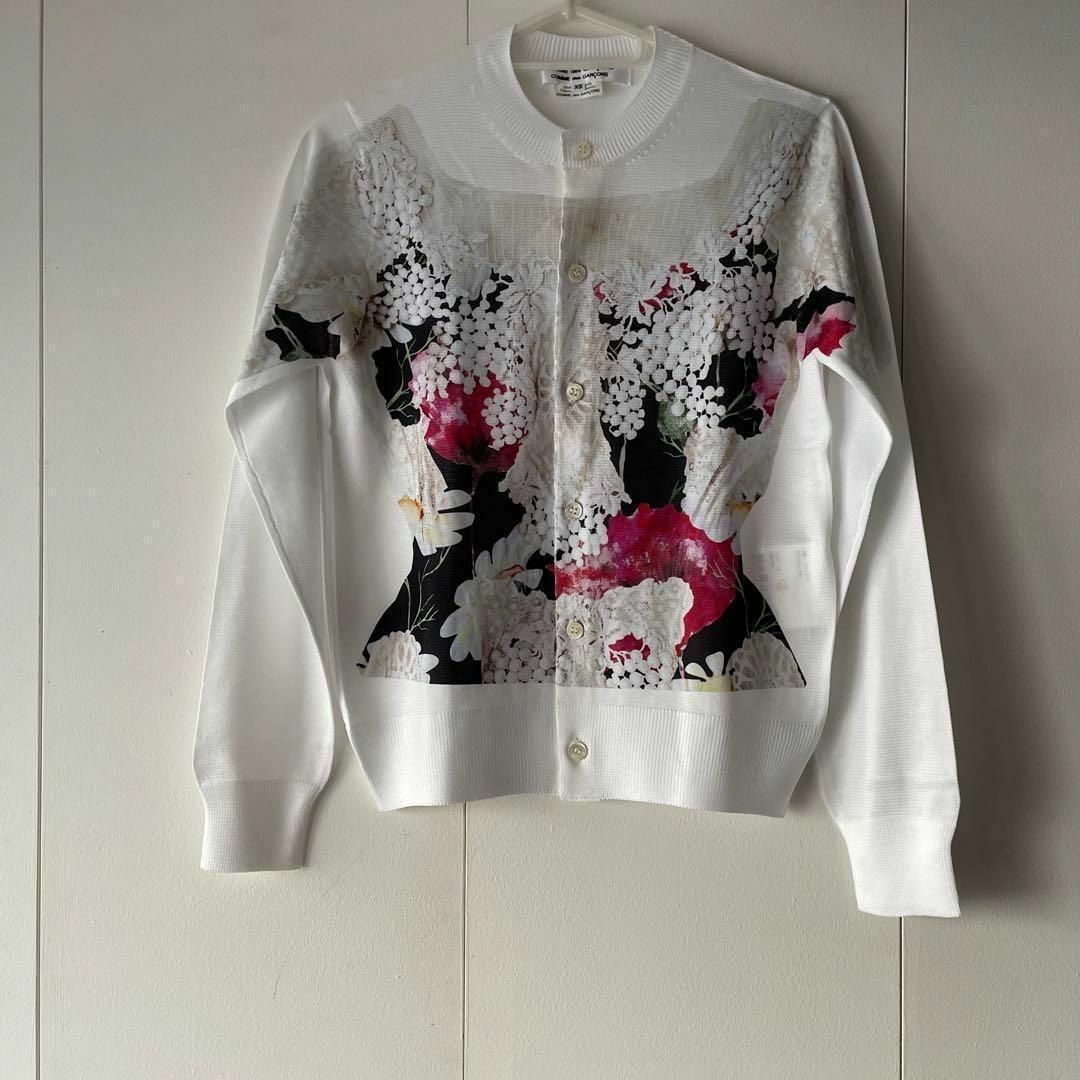 COMME des GARCONS(コムデギャルソン)の15 commedesGARCONS コムデギャルソン 花柄 シャツ ブラウス レディースのトップス(シャツ/ブラウス(長袖/七分))の商品写真