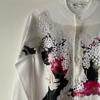 コムデギャルソン(COMME des GARCONS)の15 commedesGARCONS コムデギャルソン 花柄 シャツ ブラウス(シャツ/ブラウス(長袖/七分))