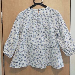 ハンドメイド　小さな立ち衿のブラウス(シャツ/ブラウス(長袖/七分))