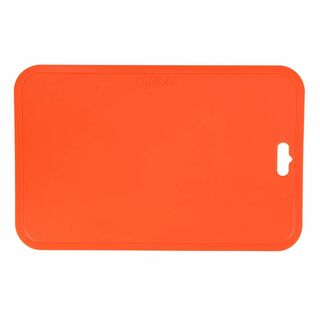 【色: オレンジ】パール金属 まな板 Mサイズ 食洗機対応 日本製 抗菌 プラス(調理道具/製菓道具)