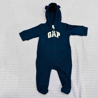 baby GAP 裏起毛カバーオール　0-3m(カバーオール)